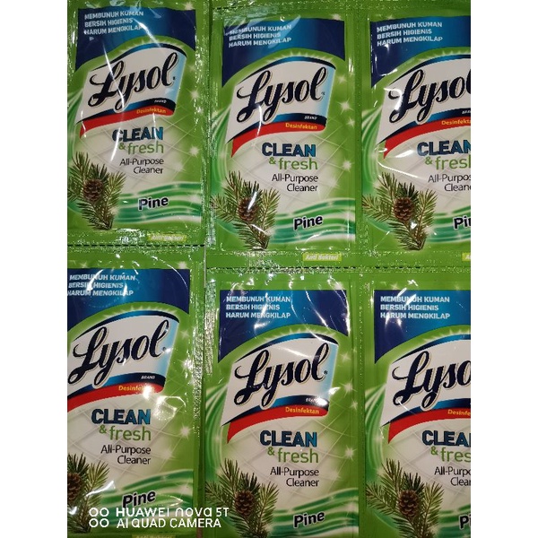 lysol pembersih lantai 30ml dpt 12 pcs
