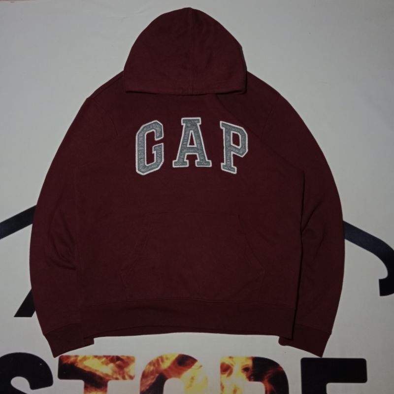 hoodie gap maroon