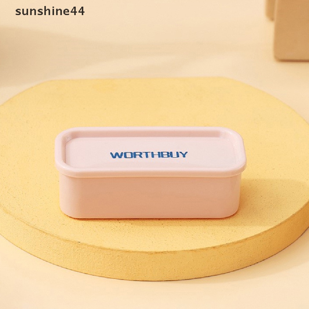 Sunshine Ins Kotak Organizer Cotton Bud / Kapas Portable Anti Debu Untuk Travel