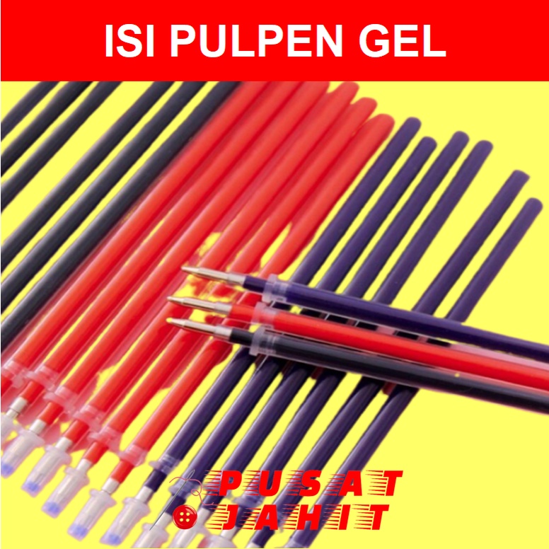 Jual ISI PEN REFILL TINTA GEL ISI ULANG TINTA PEN PULPEN PENA GEL