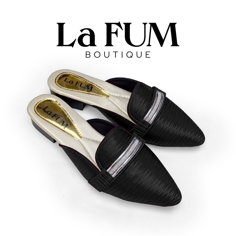 Sandal Mules Sterling Silver Wanita by La FUM