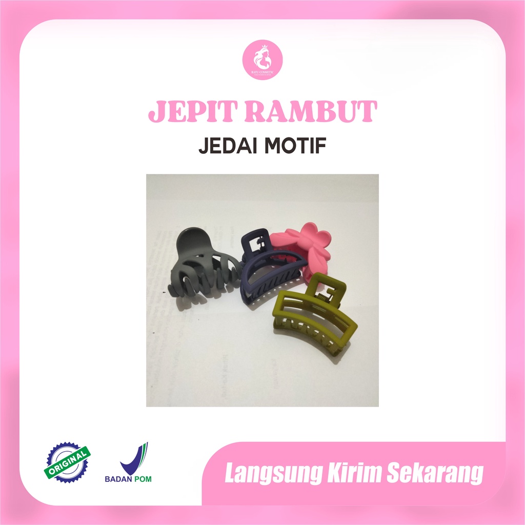 Jepit karakter,bulan sabit/jepit setegah lingkaran/jepit persegi panjang