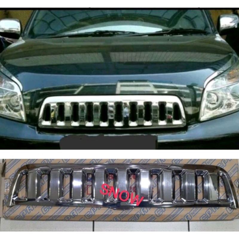 Grill Bumper Depan Rush Terios Lama Old 2006 2007 2012 2014 Hummer Chrome