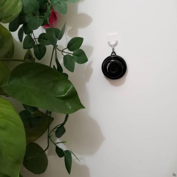 Spy IP HD Mini Camera Kamera CCTV Gantung Night Vision 360eyes