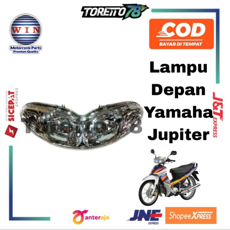 Reflektor Lampu Depan Unit Yamaha Jupiter Old Merk Win