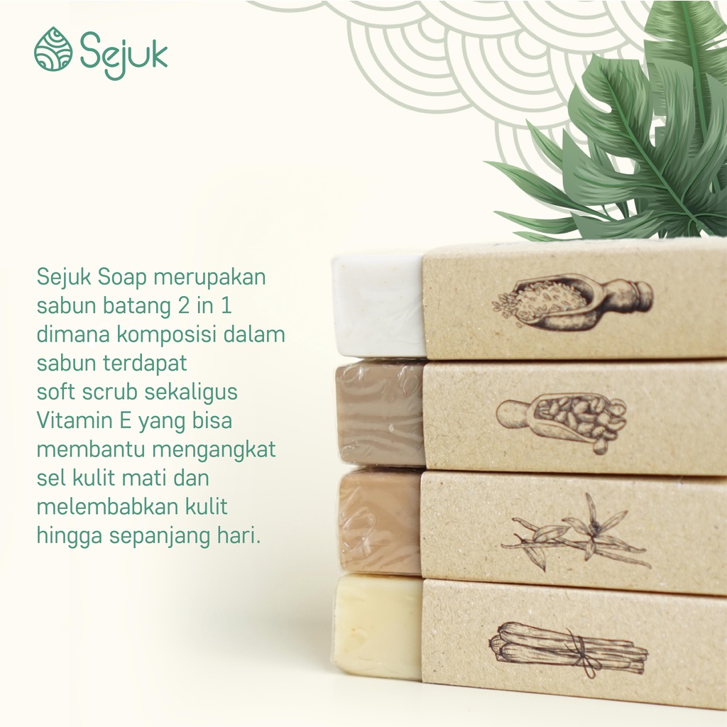 SEJUK Soap Vanilla Handmade