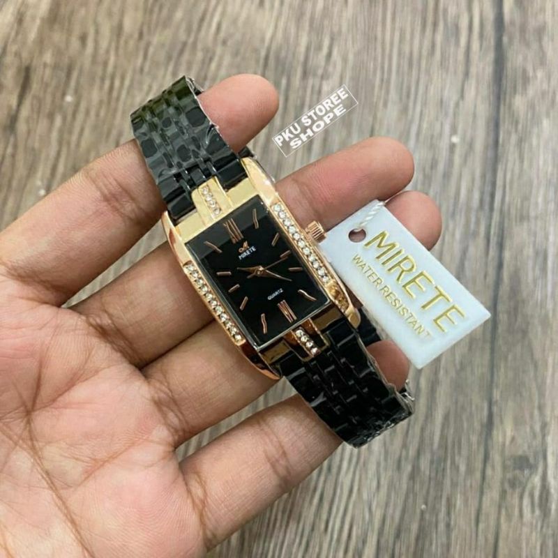 Terbaru New Cod!!!! Jam Tangan Wanita Mewah Mirete Original Tahan Air Analog Quartz // Jam Tangan Wanita Terlaris Kekinian Dan Teurah Bayar di Rumah