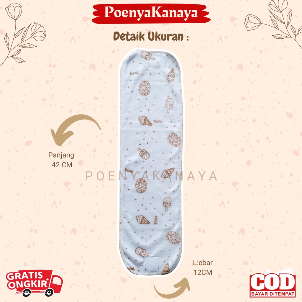 6pc/3pc Gurita Bayi Rekat Seri COKELAT Poka Perekat Press AK14