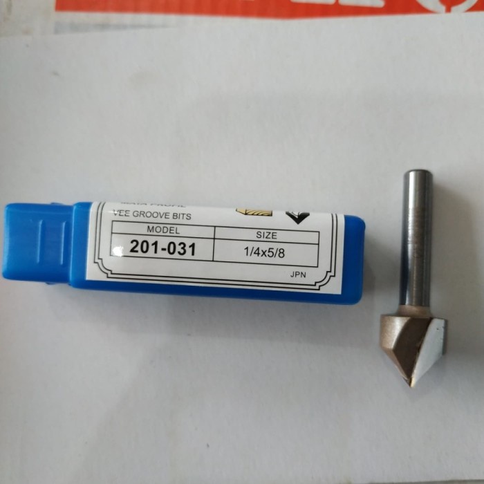 Mata Bor Solid Mata Router Vee Groove Acp Mata Trimmer