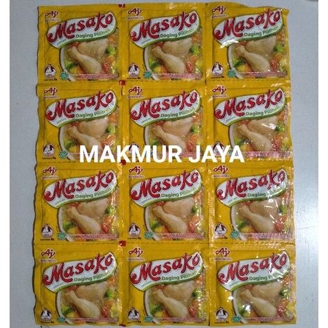 

MASAKO RASA AYAM 10gr1 Renteng usi 12 sachet