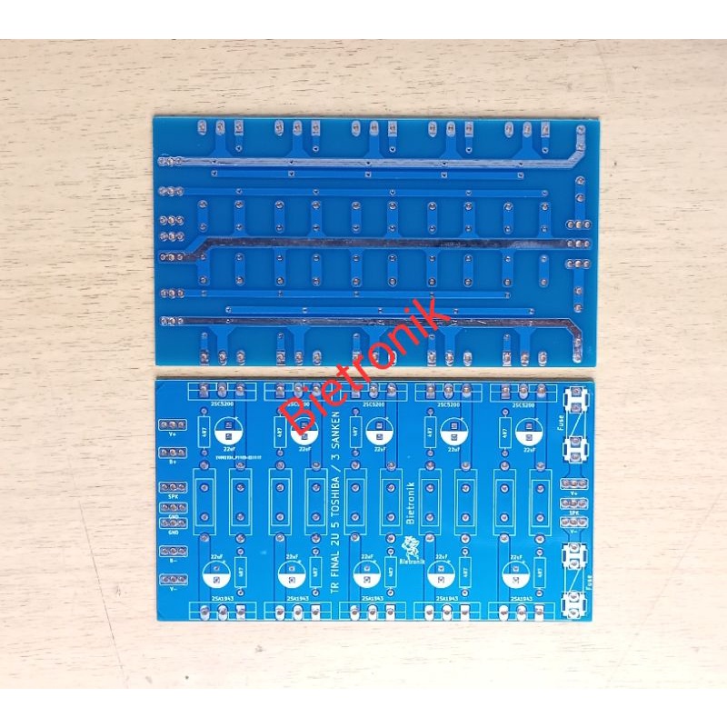 PCB TR FINAL 5 TOSHIBA 3 SANKEN 2U Dauble Layer