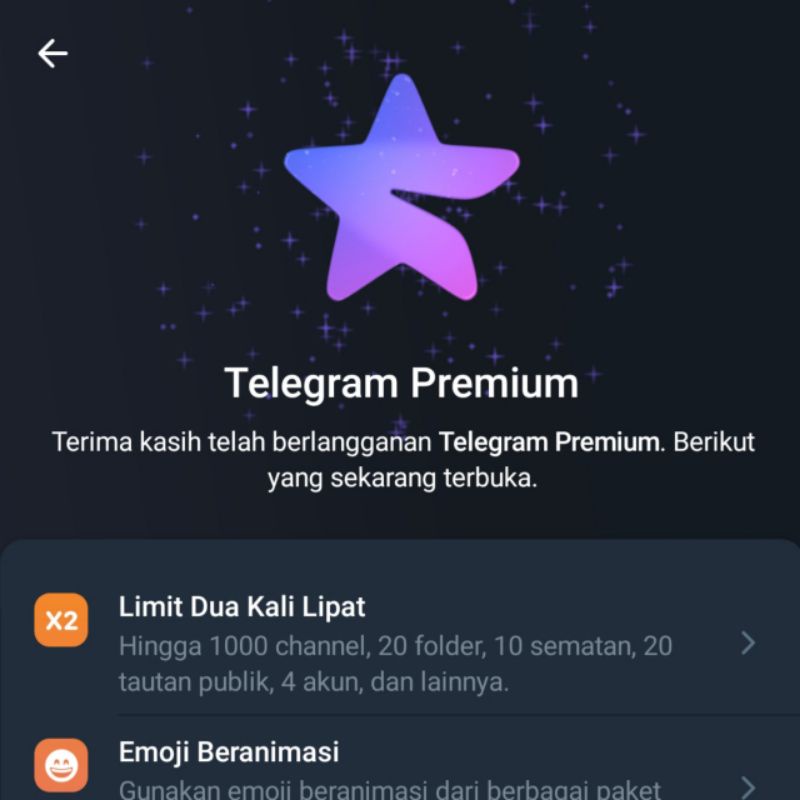 Telegram premium apk