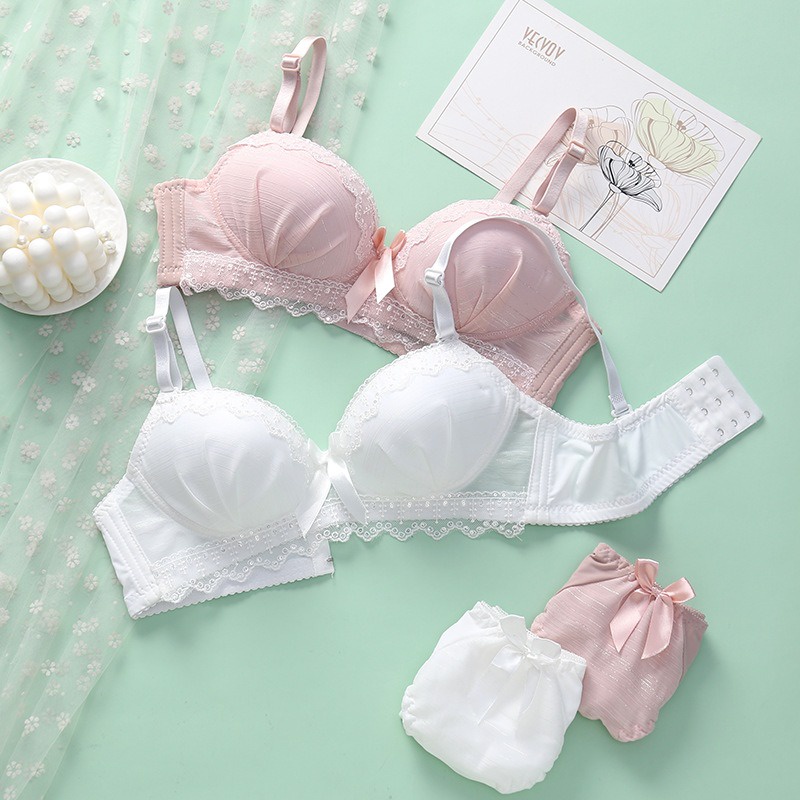 Set Bra / BH cewek wanita import korea seksi renda KR041 premium SANGAT ELEGANT dan NYAMAN DIPAKAI