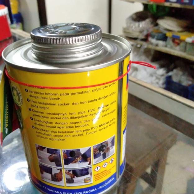 

Lem PVC Truglue / Lem PVC RUglue / Lem Ru Glue PVC 400gr / Lem 400 Gr