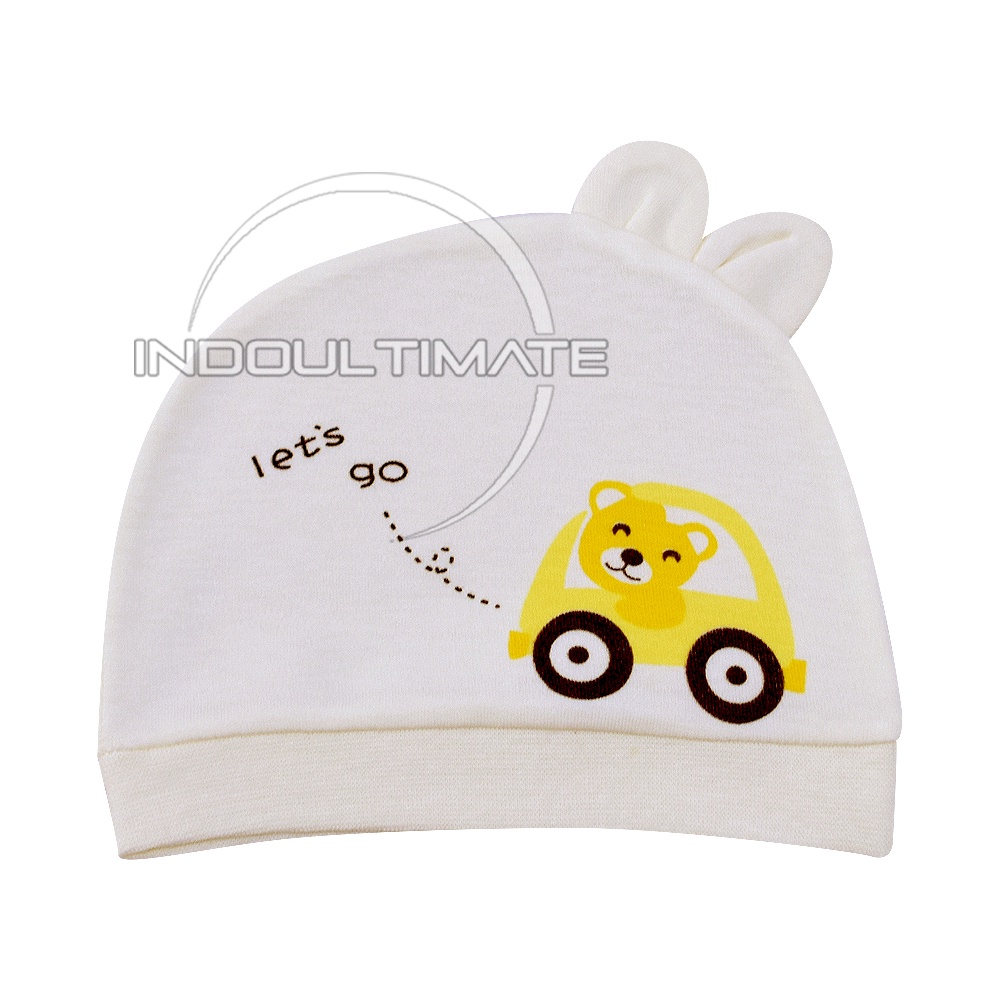 [RANDOM] 2in1Topi Bayi Perempuan Topi Bayi Newborn Baby Hat Girl Topi Bayi Cewek Topi anak Lembut RY BH-07