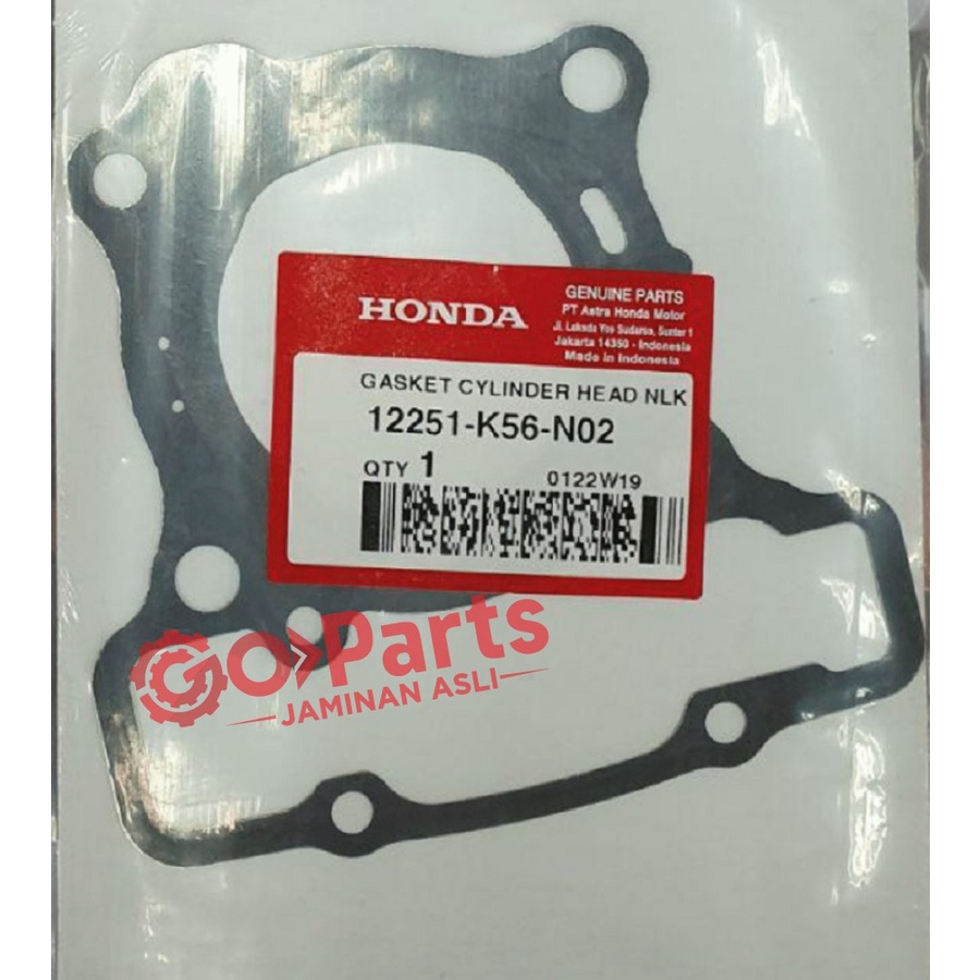 Blok Head Atas ( Gasket Cylinder Head ) CBR 150R K45G – 12251K56N02