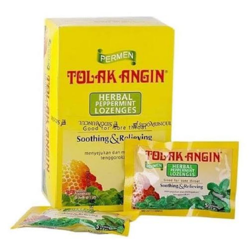 

Permen Tolak Angin Sidomuncul 1 dus isi 15 sachet