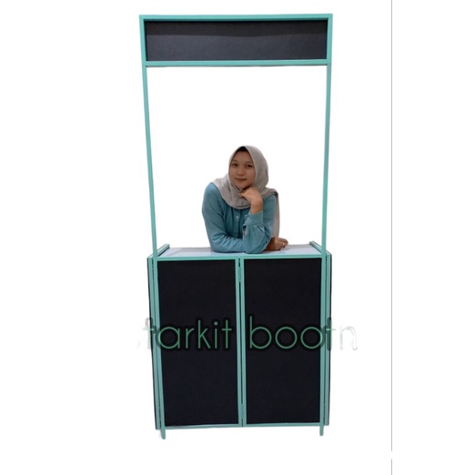 Jual Booth Lipat Portable Koper , Rombong Kontainer Meja Display ...