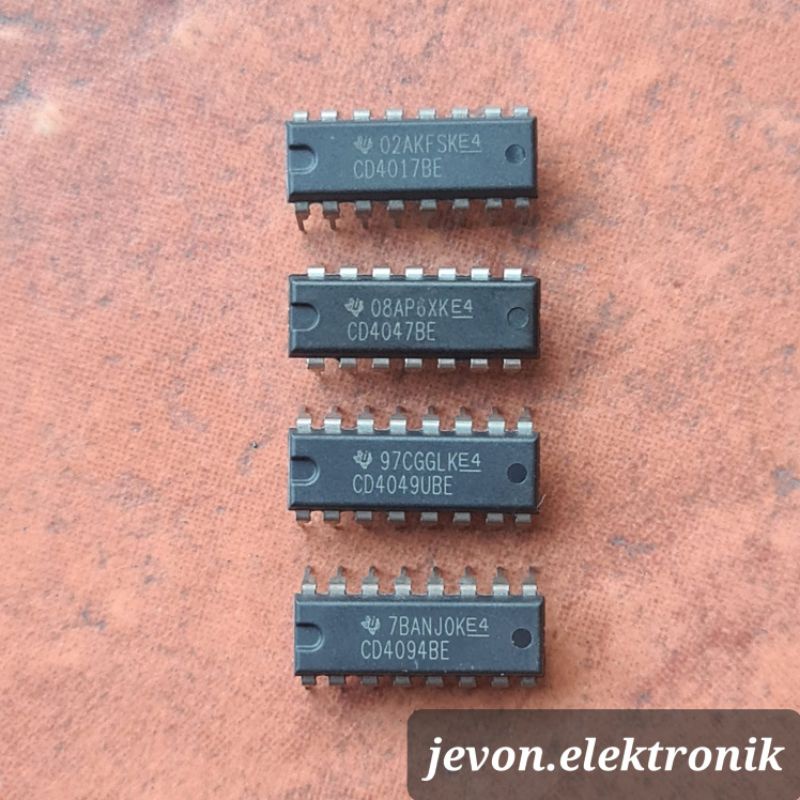 IC Transistor CD 4017 4047 4049 4094 BE UBE Original CD4017 CD4047 CD4049 CD4094 Asli