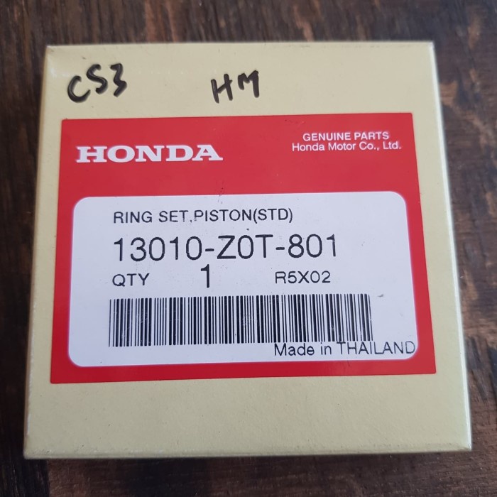Ring Piston GX160 Honda Thailand Ori