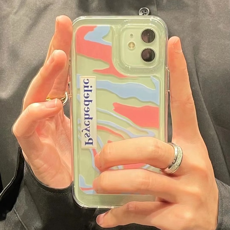 IPHONE Soft Case Sederhana Kompatibel Untuk Iphone13 14 12 11 Pro XS Max7 8 Plus X XR Casing Ponsel Transparan TPU Silikon Shockproof Cover