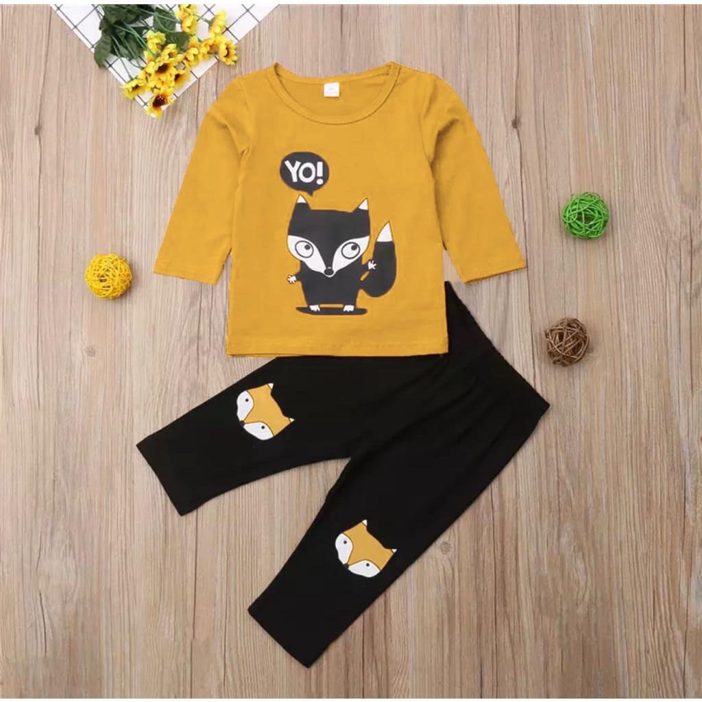 PROMO / SETELAN BAJU ANAK MOTIF HEWAN / SETELAN BAJU ANAK LAKILAKI PEREMPUAN / SETELAN BAJU ANAK 6-10BLN 1-5THN / SETELAN BAJU ANAK TERBARU / SETELAN BAJU ANAK TERMURAH DAN TERLARIS / SETELAN BAJU ANAK MOTIF HEWAN 6-10BLN 1-5THN /SETELAN BAJU ANAK TERKINI