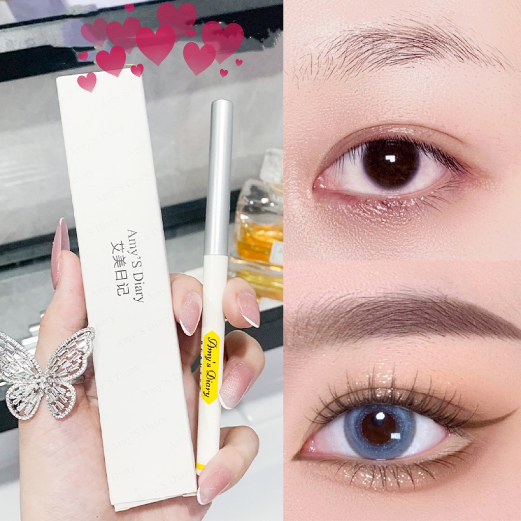 AMY'S DIARY Eyeliner Pen Ultra Slim Eyeliner Pensil Tahan Lama waterproof