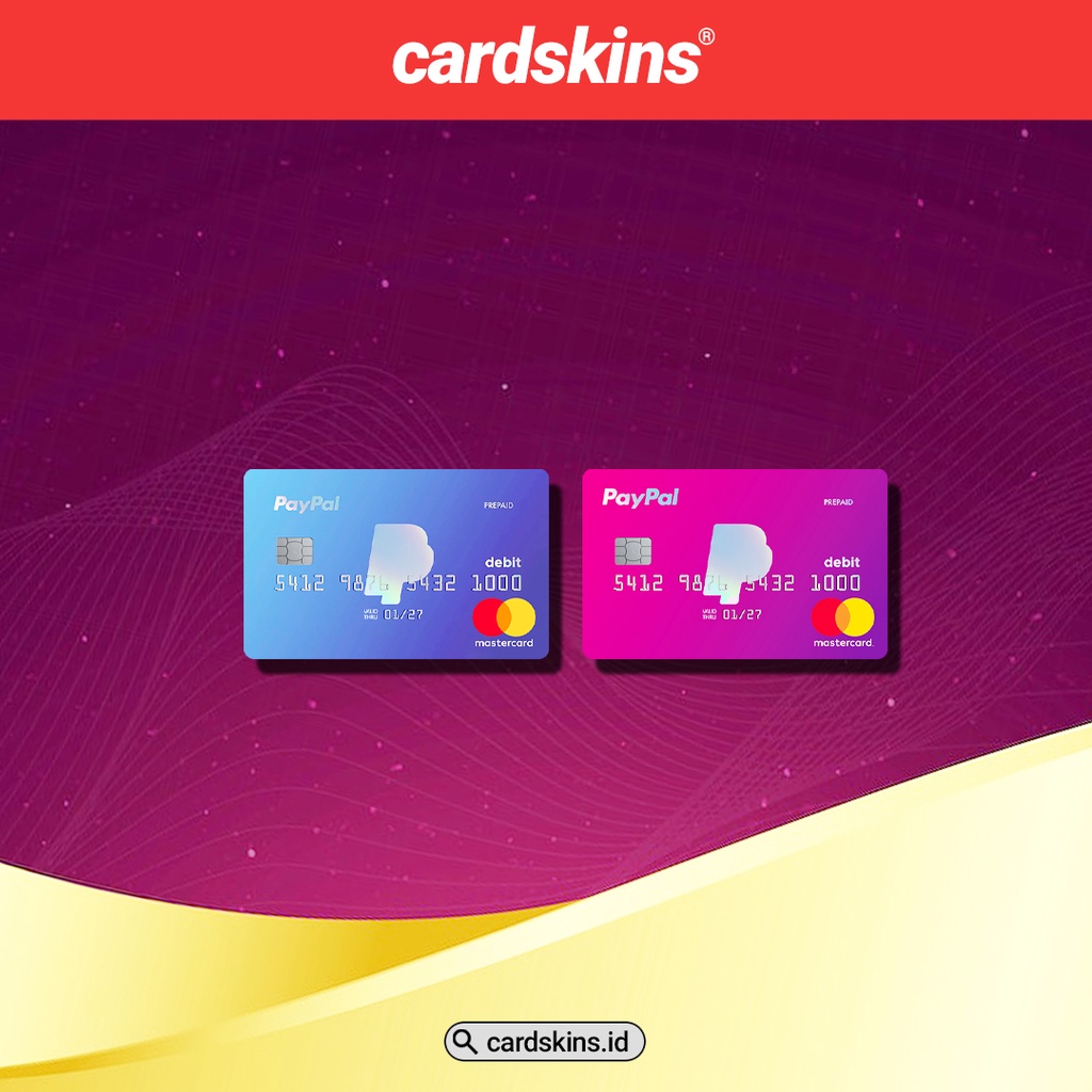 BANK CARD HOLOGRAM SERIES - Card Cover Skin Sticker - Stiker Kartu ATM, E-Money, E-Toll