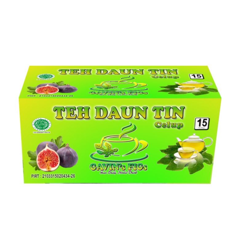 

Teh celup daun tin (isi 15)