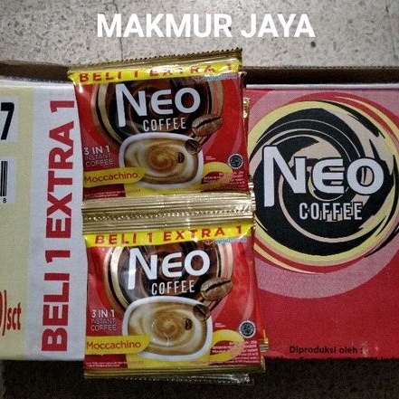 

KOPI NEO MOCACHINNO COFFE 3in1 20gr (1 RENTENG ISI 15 SACHET)