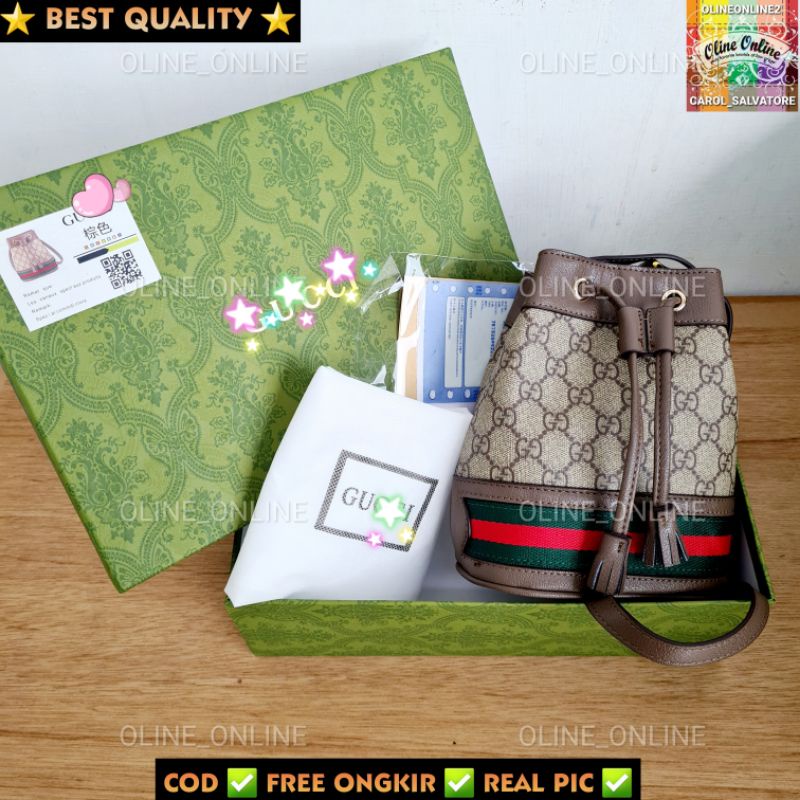 tas wanita drawstring bucket mini camera bag small bag kecil giftset gift box cewe gc opidia ophidia tas selempang