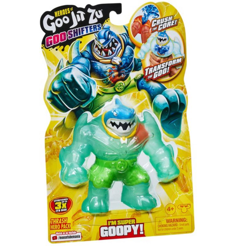 Goo Jit Zu Goo Shifters THRASH Hero Pack Action Figure