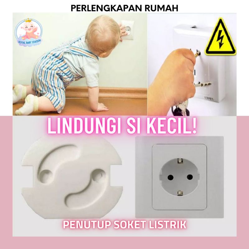 Penutup Stok Kontak Listrik Pengaman Bayi Anak