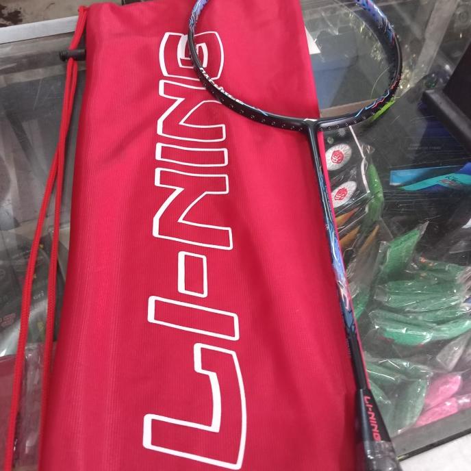 Raket badminton Li-Ning + Tali Lining + Tas Bagus Best seller ringan