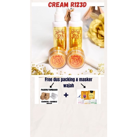 [COD] CREAM R123D RINNA DIAZELLA KEMASAN LAMA