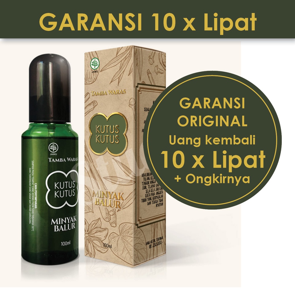 Jual Tamba Waras Minyak Balur Asli Bali 100ml Shopee Indonesia