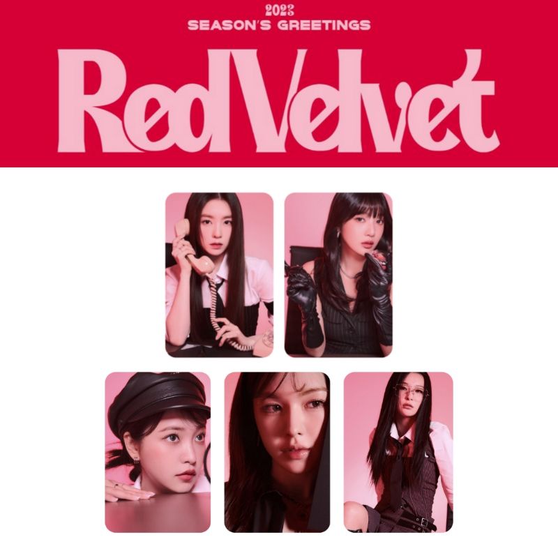 photocard red Velvet season greeting 2023