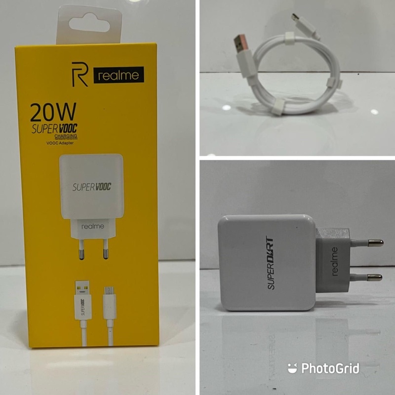 Charger Realme 20watt Micro Super Vooc