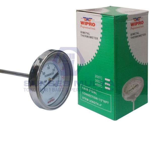 Termometer Payung / Thermometer Payung Bimetal Wipro - 300 Celcius