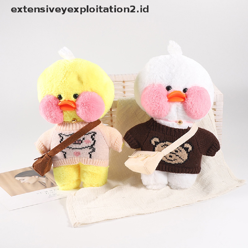 Mainan Boneka Bebek Bahan Plush Ukuran 30cm