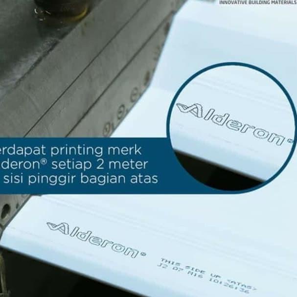 UPVC Alderon 10mm Semi Transparan (Transculent) 1/2 (setengah) Meter - Semi Transparan