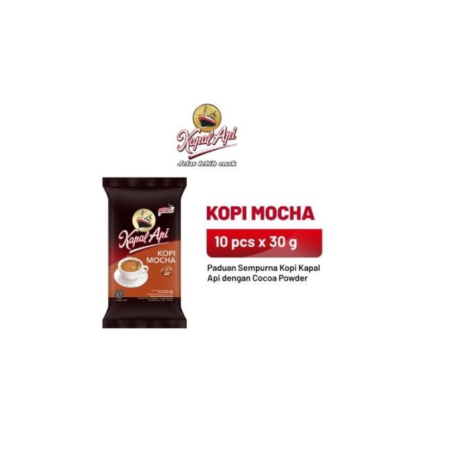 

Kapal Api Mocha Pack 10 Sachet X 30 Gr