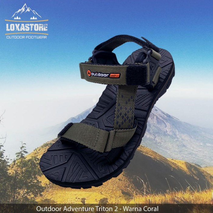 SANDAL GUNUNG OUTDOOR PRO - ORIGINAL - SANDAL HIKING - SANDAL TRACKING / SANDAL GUNUNG OUTDOOR PRO -
