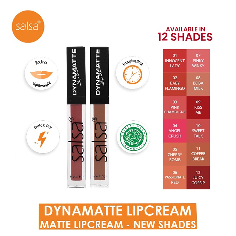 SALSA MATTE DYNAMATTE LIP CREAM
