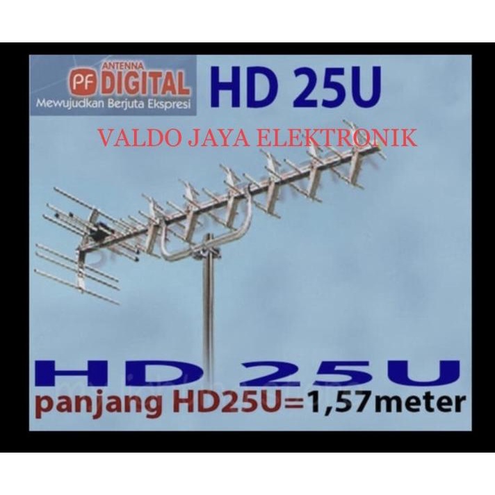 Antena Tv Digital Dan Analog Pf Hdu-25/Antena Tv Digital Hdu25