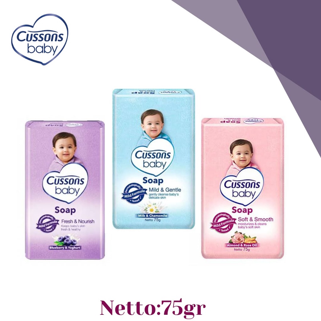 CUSSONS Sabun Mandi Batang Soap 75 gr arjuna