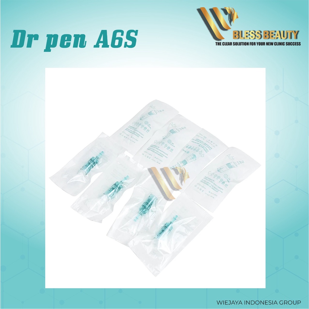 NEW Dr Pen A6S Dermapen Alat Sulam Alis Bibir Bb Glow