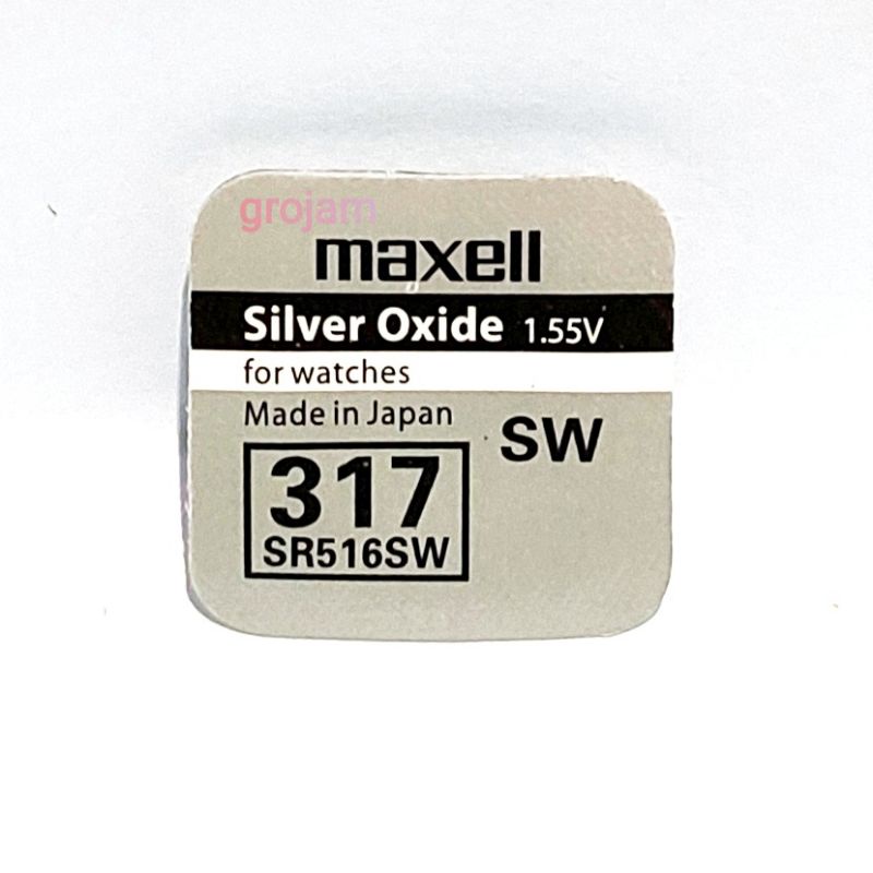 Baterai Maxell 315 317 716 516 SR716SW SR516SW SR716 SR516 ORIGINAL