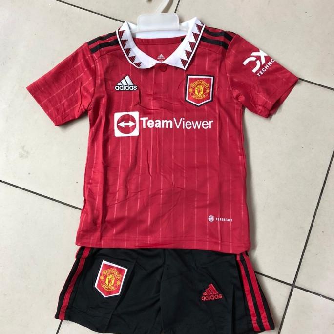 (KIDS / ANAK) JERSEY BOLA MU HOME NEW 2022-2023 GRADE ORI IMPORT