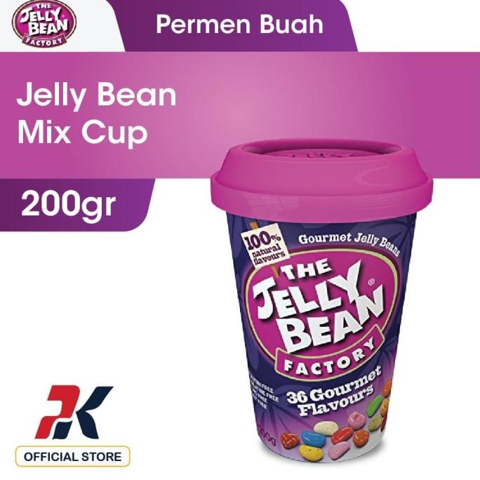 TERMURAH Jelly Bean Mix Cup 200gr /PERMEN LUNAK/PERMEN VIRAL/PERMEN MILO/PERMEN YUPI/PERMEN JADUL/PE